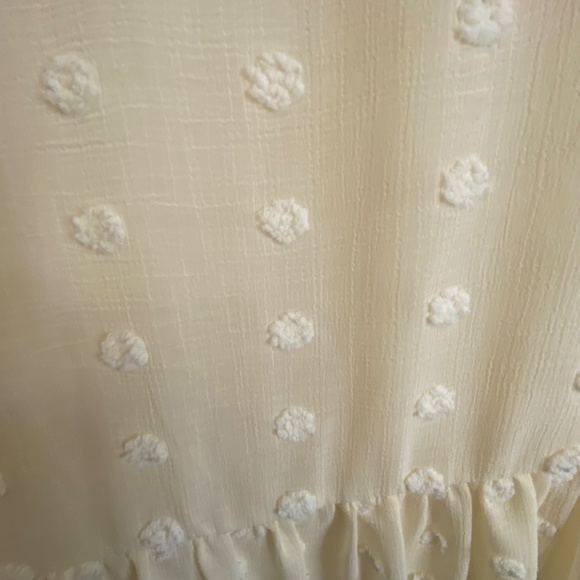 Listicle Swiss Dot Baby Doll dress - Picture 5 of 5